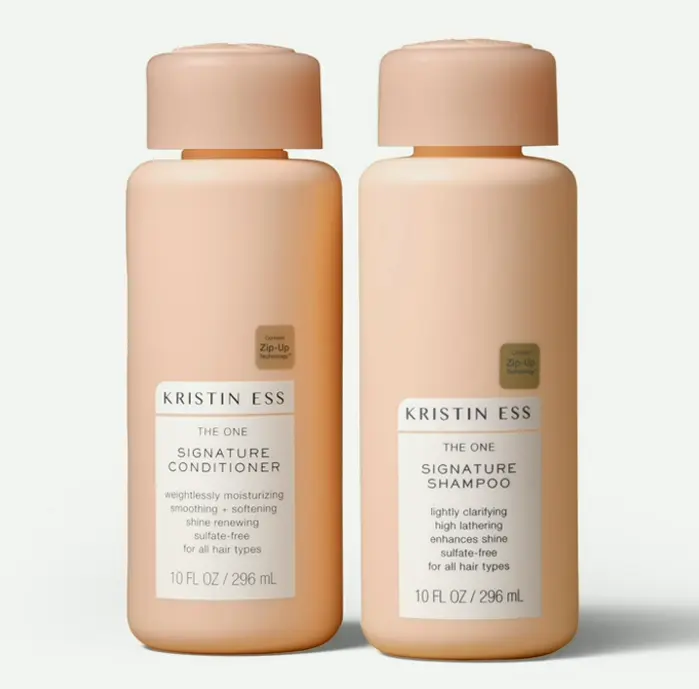 Kristin Ess Professional Shampoo + Conditioner for Hydration, Softness + Shine