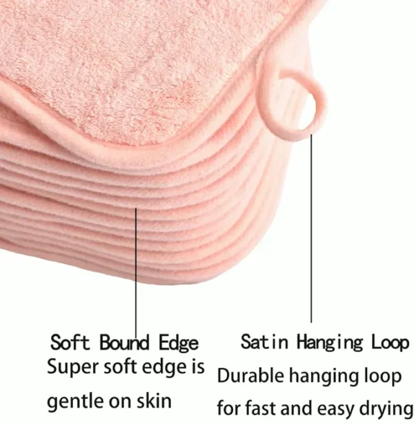 Reusable Makeup Remover Cloths - All-in-One Cleansing 12-Pack
