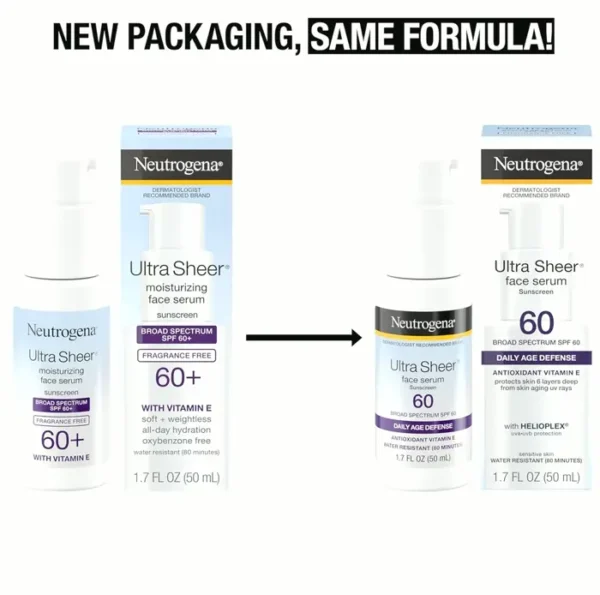 Brand Ultra Sheer Facial Serum w/ SPF 60