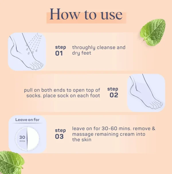 SpaLife Exfoliating Foot Masks (Pack of 8)